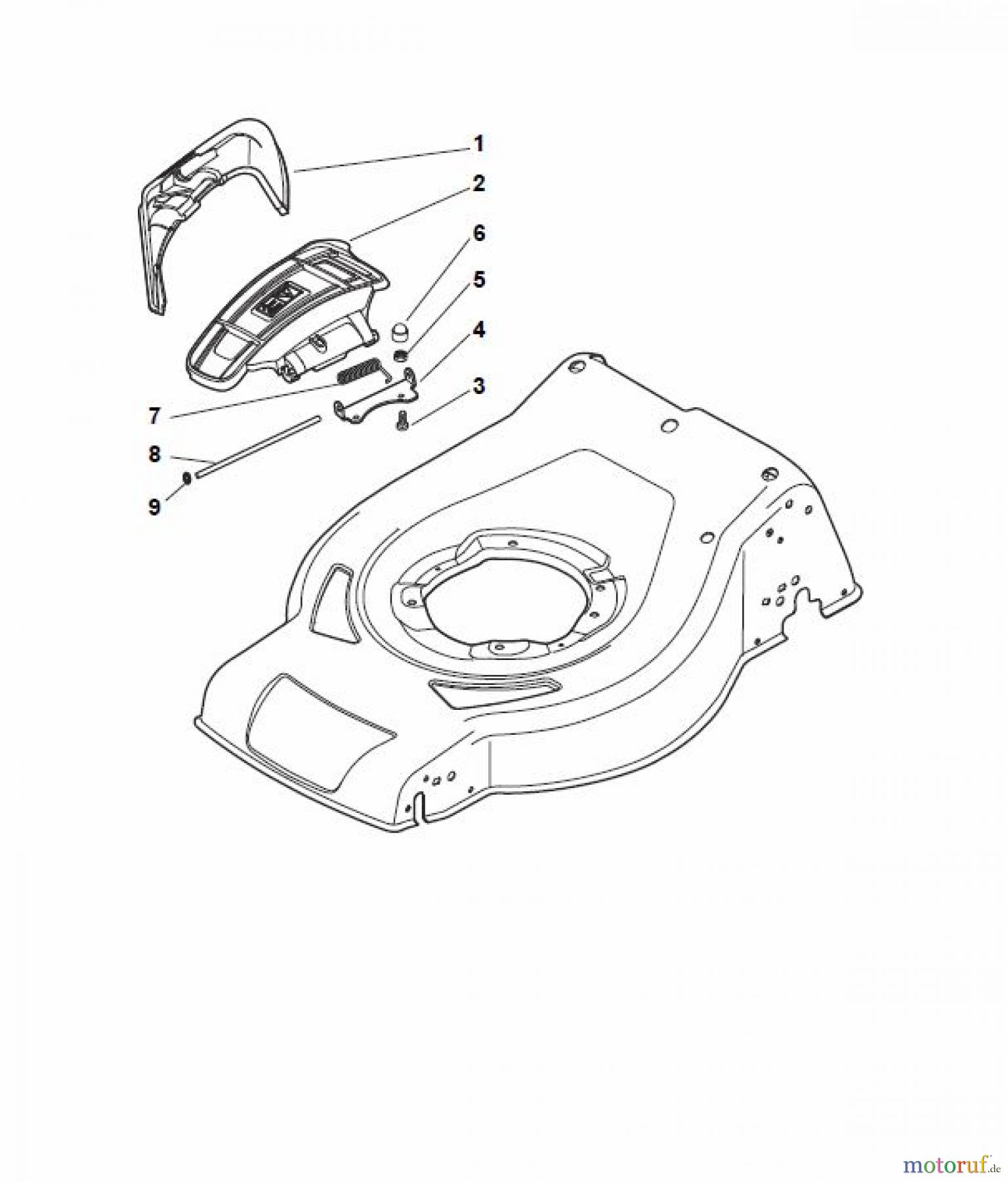 Global Garden Products GGP Rasenmäher Baujahr 2017 Benzin Mit Antrieb 2017 CRC-CSC 534 WS - CRC-CSC WSQ Protection, Belt