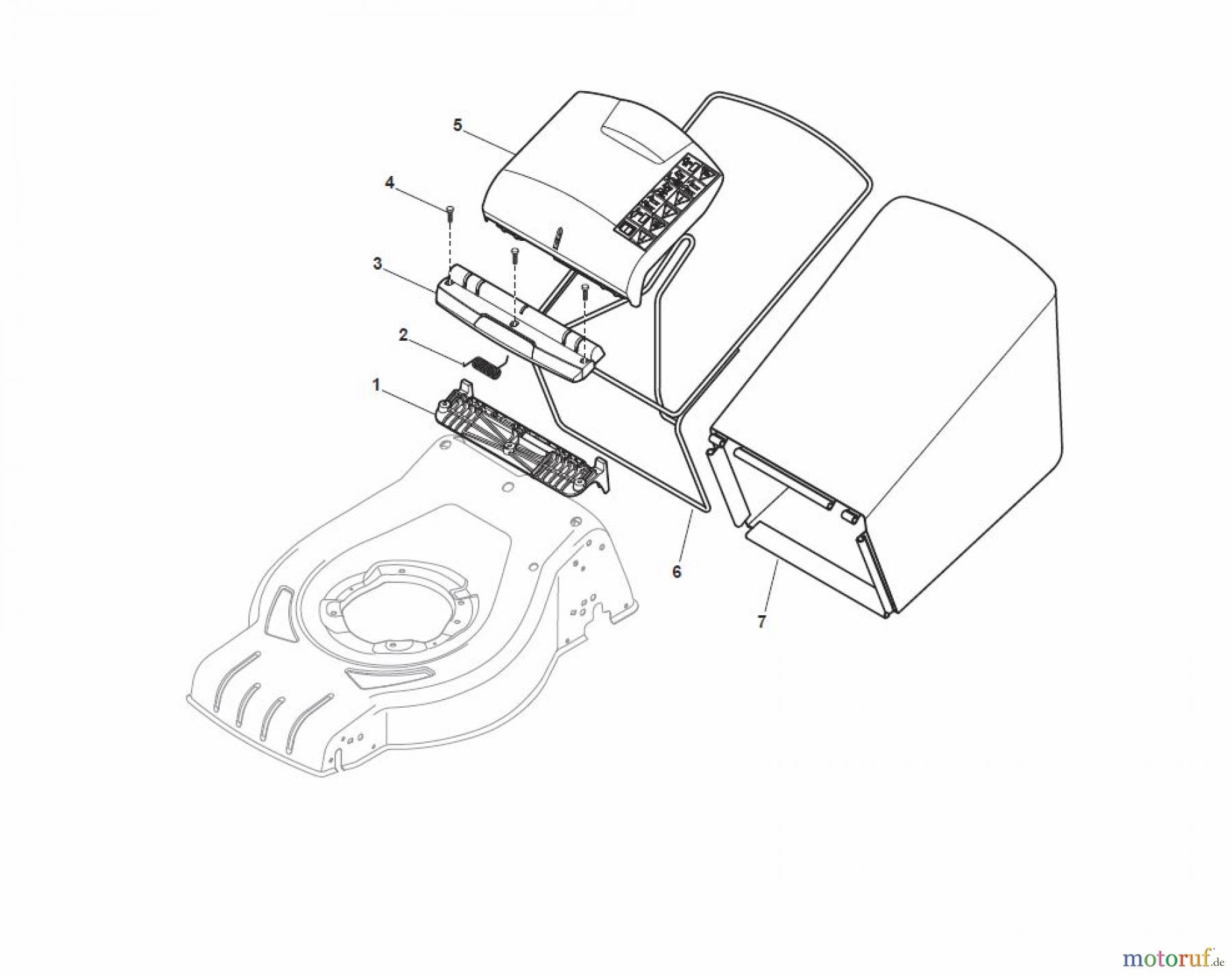 Global Garden Products GGP Rasenmäher Baujahr 2017 Benzin Mit Antrieb 2017 CRC-CSC 534 WS - CRC-CSC WSQ Grass-Catcher
