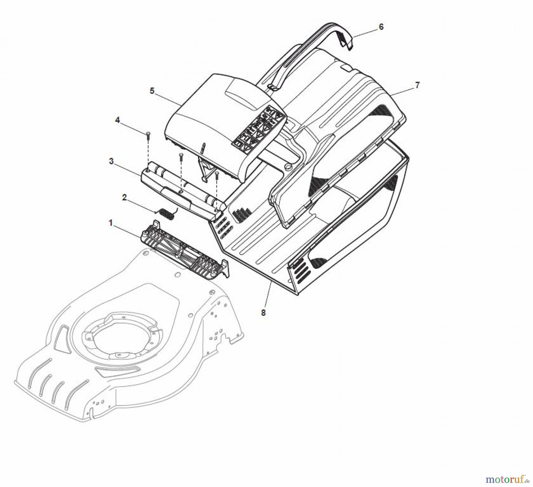  Global Garden Products GGP Rasenmäher Baujahr 2017 Benzin Mit Antrieb 2017 CRC-CSC 534 WS - CRC-CSC WSQ Grass-Catcher