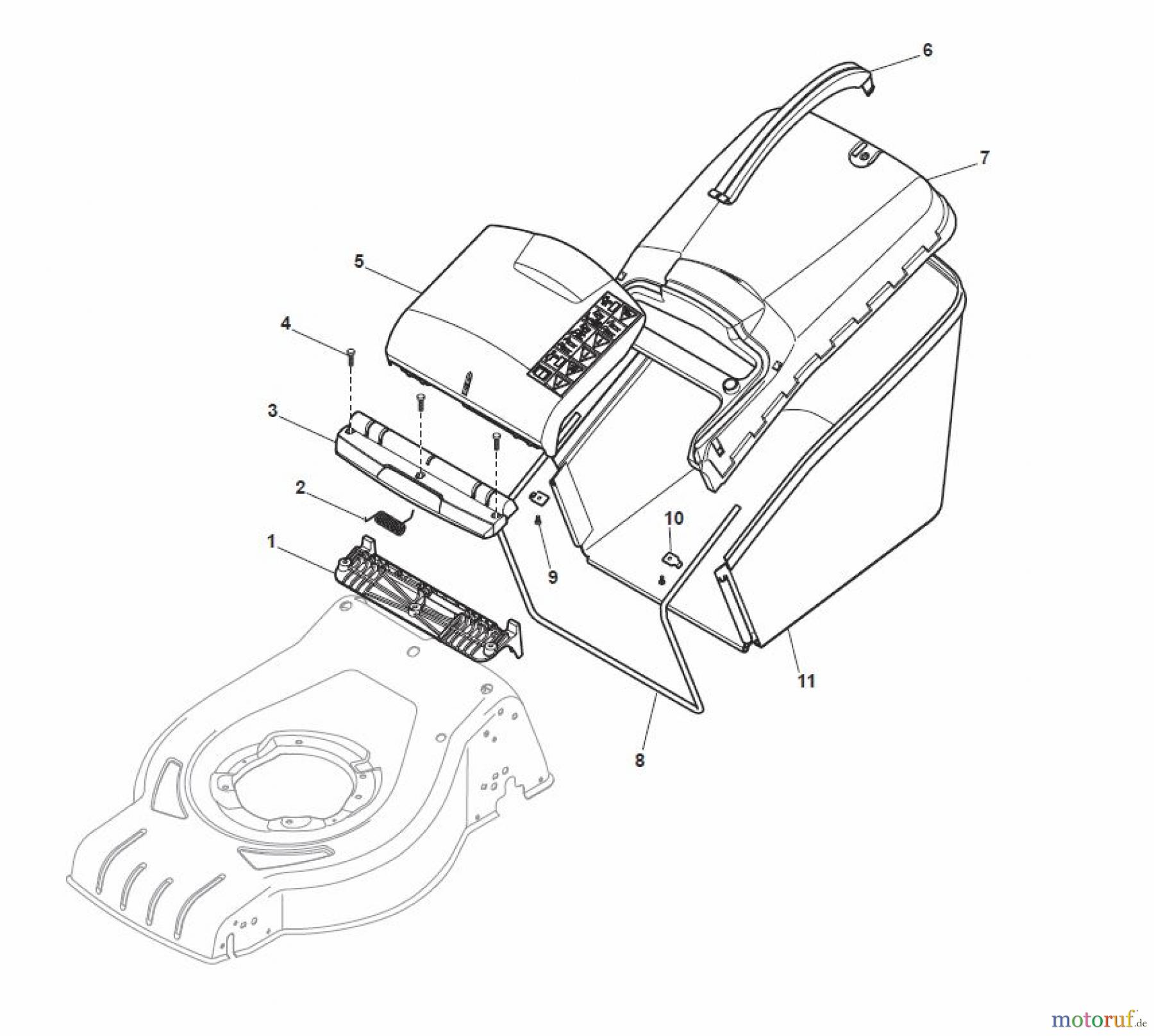  Global Garden Products GGP Rasenmäher Baujahr 2017 Benzin Mit Antrieb 2017 CRC-CSC 534 WS - CRC-CSC WSQ Grass-Catcher