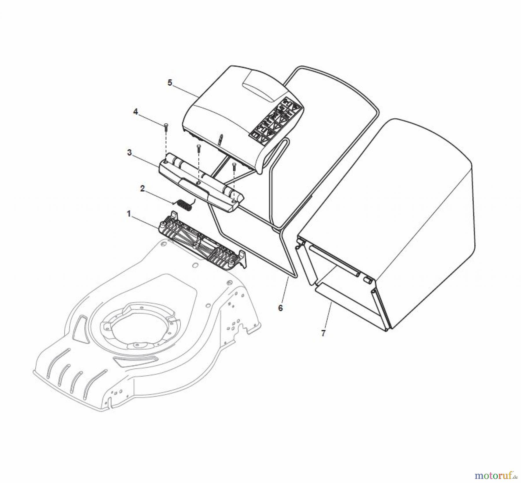 Global Garden Products GGP Rasenmäher Baujahr 2017 Benzin Mit Antrieb 2017 CRC-CSC 534 WSE - CRC-CSC WSQE Grass-Catcher