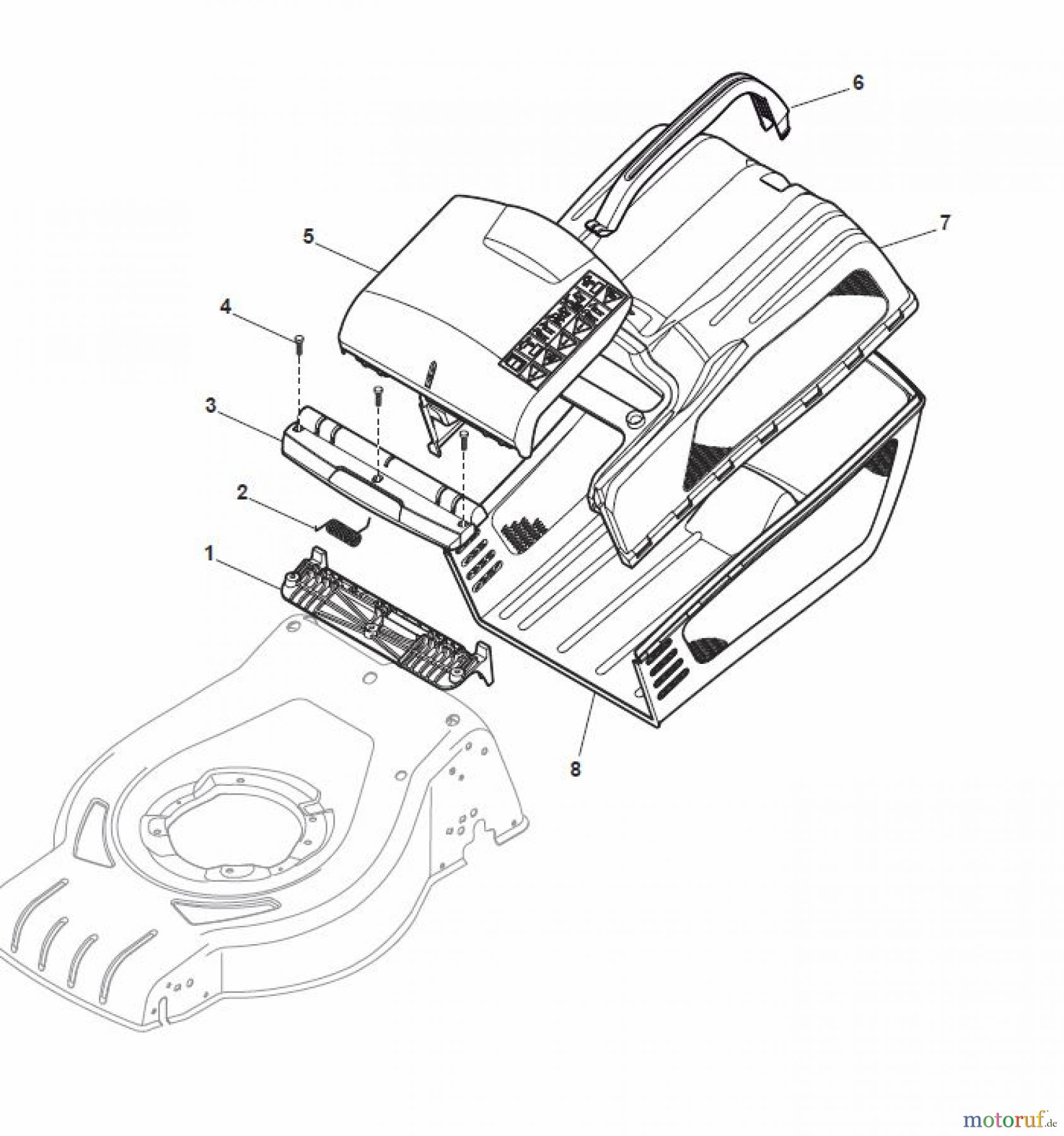 Global Garden Products GGP Rasenmäher Baujahr 2017 Benzin Mit Antrieb 2017 CRC-CSC 534 WSE - CRC-CSC WSQE Grass-Catcher