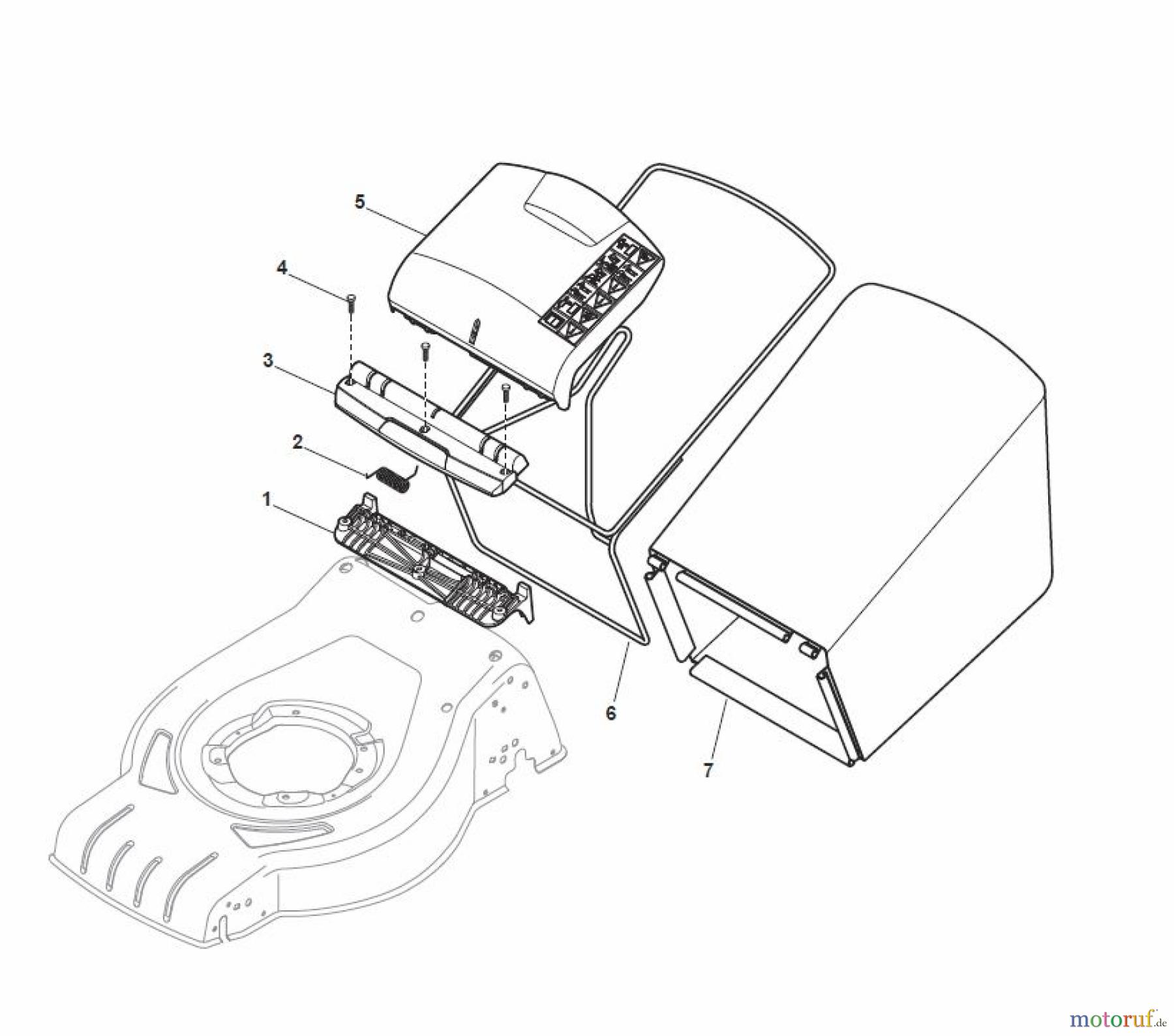 Global Garden Products GGP Rasenmäher Baujahr 2017 Benzin Mit Antrieb 2017 CR-CS 434 S Grass-Catcher