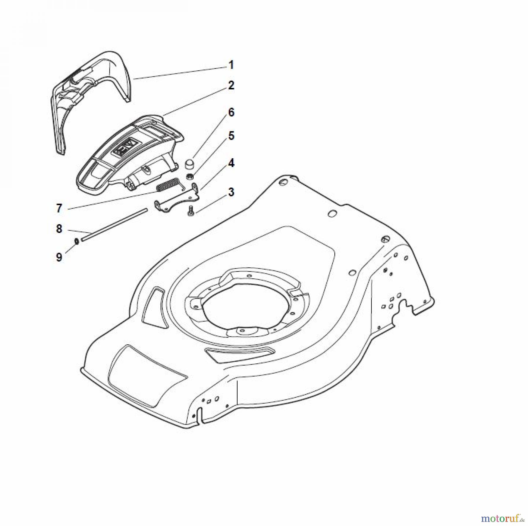  Global Garden Products GGP Rasenmäher Baujahr 2017 Benzin Mit Antrieb 2017 CR-CS 434 WS Protection, Belt