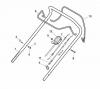 Global Garden Products GGP Baujahr 2017 Benzin Mit Antrieb 2017 CRL-CSL 484 S - CRL-CSL 484 SQ Ersatzteile Handle, Upper Part