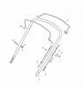 Global Garden Products GGP Baujahr 2017 Benzin Mit Antrieb 2017 CRL-CSL 484 S - CRL-CSL 484 SQ Ersatzteile Handle, Upper Part