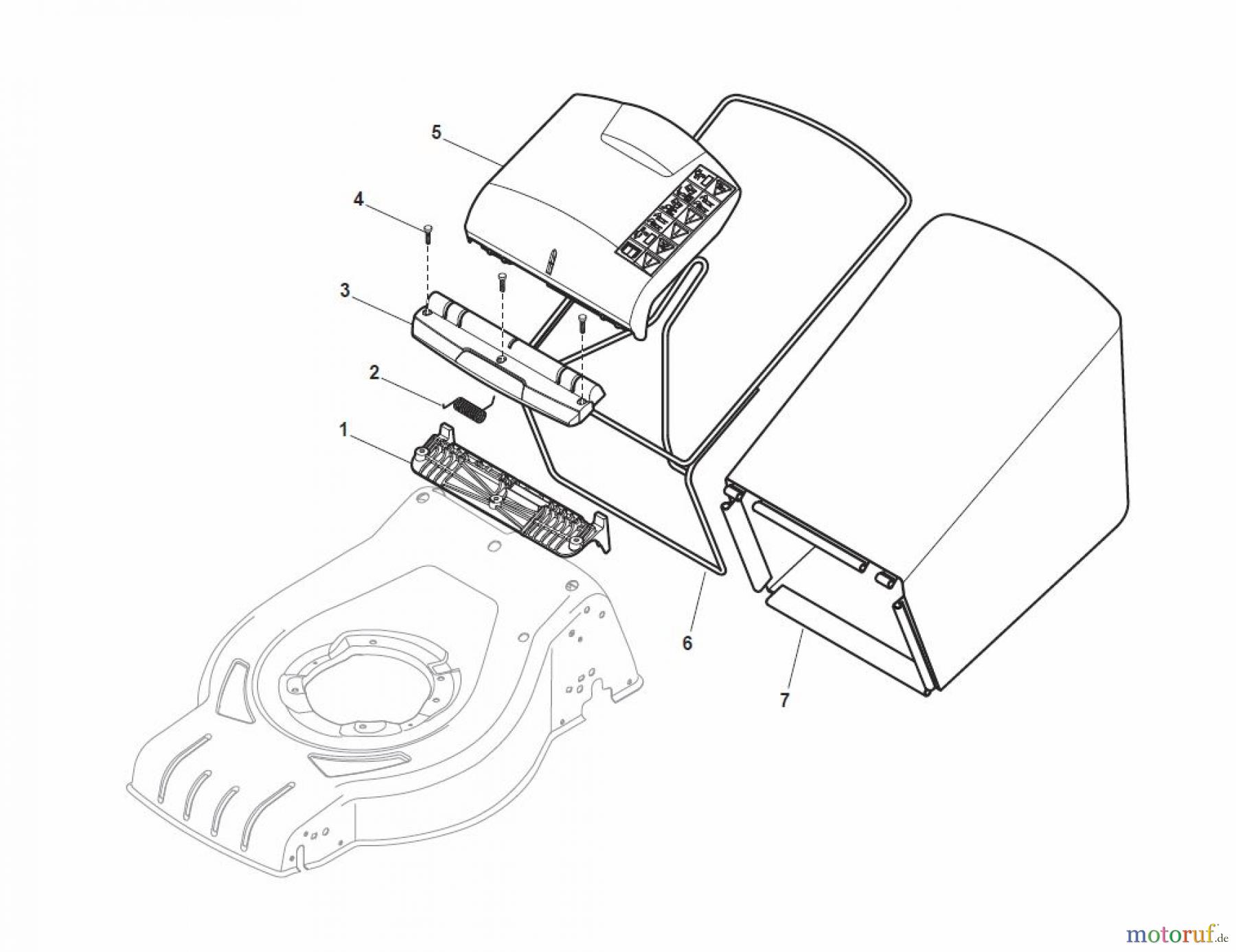 Global Garden Products GGP Rasenmäher Baujahr 2017 Benzin Mit Antrieb 2017 CRL-CSL 484 SE - CRL-CSL 484 SQE Grass-Catcher