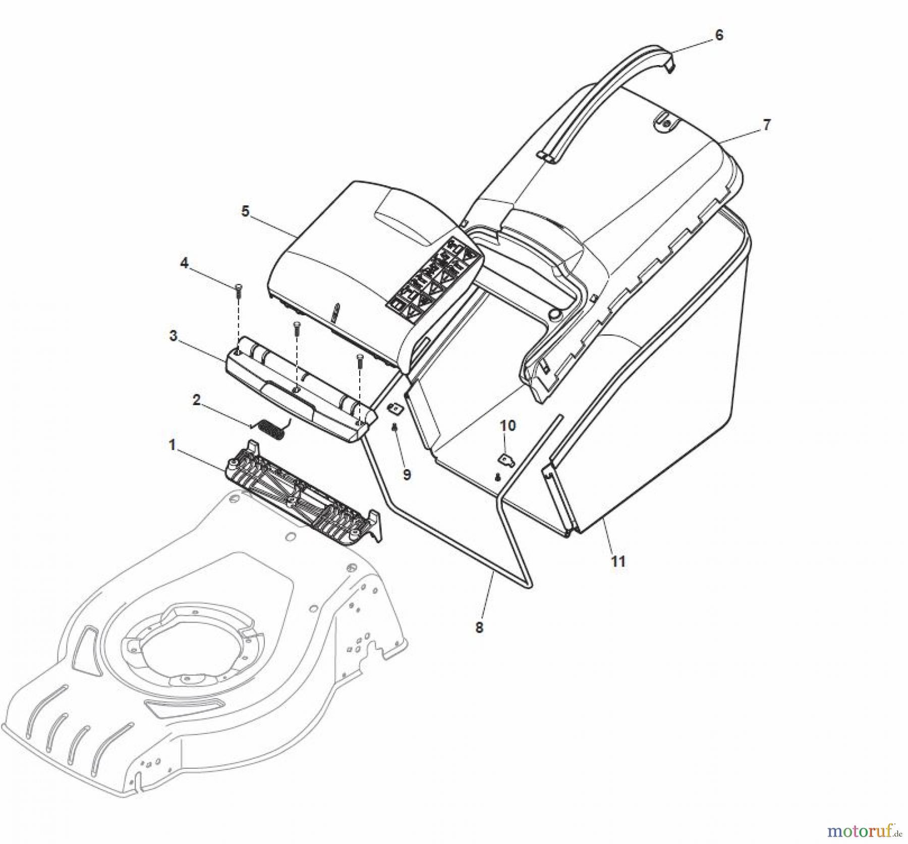  Global Garden Products GGP Rasenmäher Baujahr 2017 Benzin Mit Antrieb 2017 CRL-CSL 484 SE - CRL-CSL 484 SQE Grass-Catcher