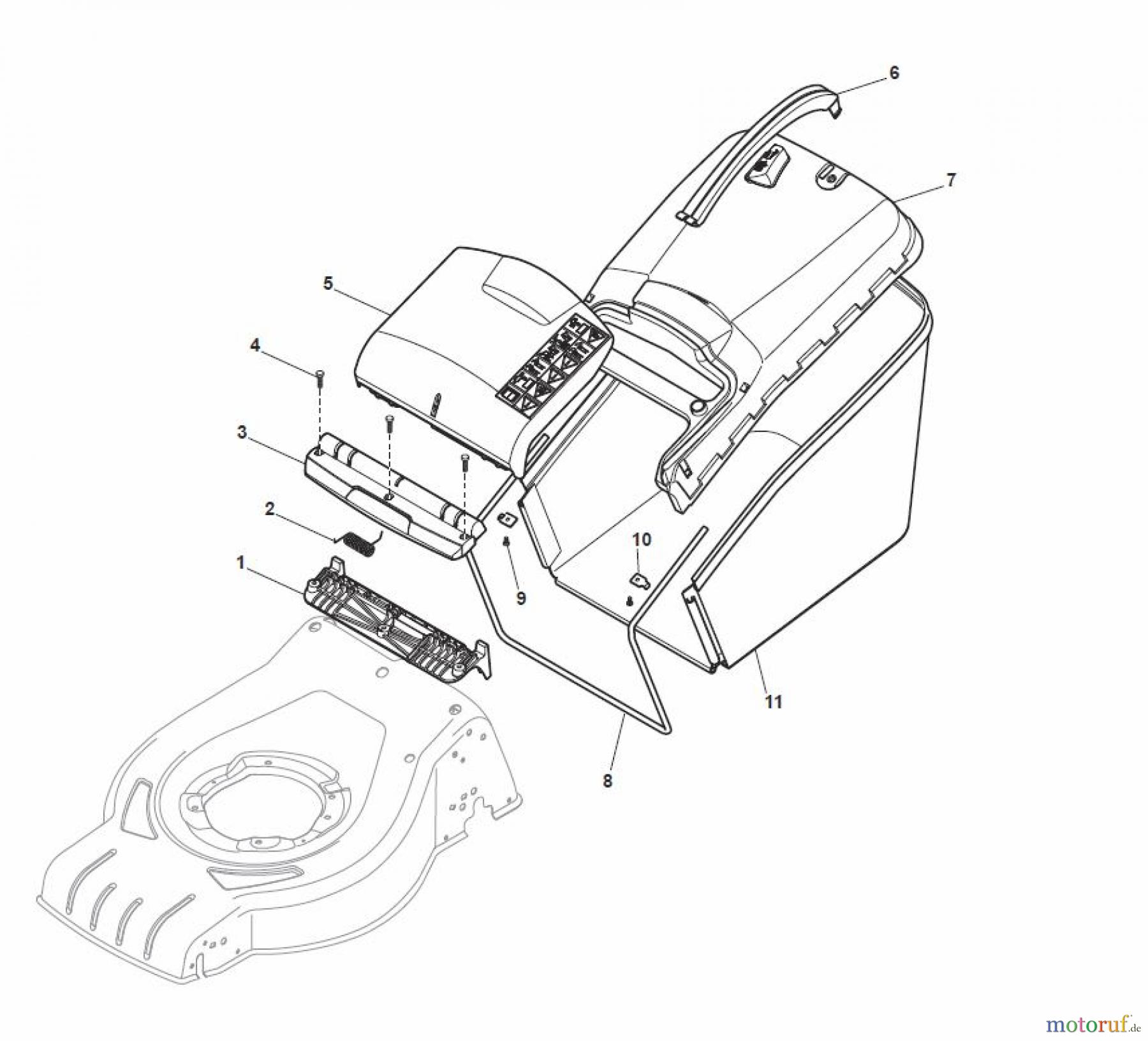  Global Garden Products GGP Rasenmäher Baujahr 2017 Benzin Mit Antrieb 2017 CRL-CSL 484 SE - CRL-CSL 484 SQE Grass-Catcher