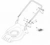 Global Garden Products GGP Baujahr 2017 Benzin Mit Antrieb 2017 CRL-CSL 484 WS - CRL-CSL 484 WSQ Ersatzteile Handle, Lower Part