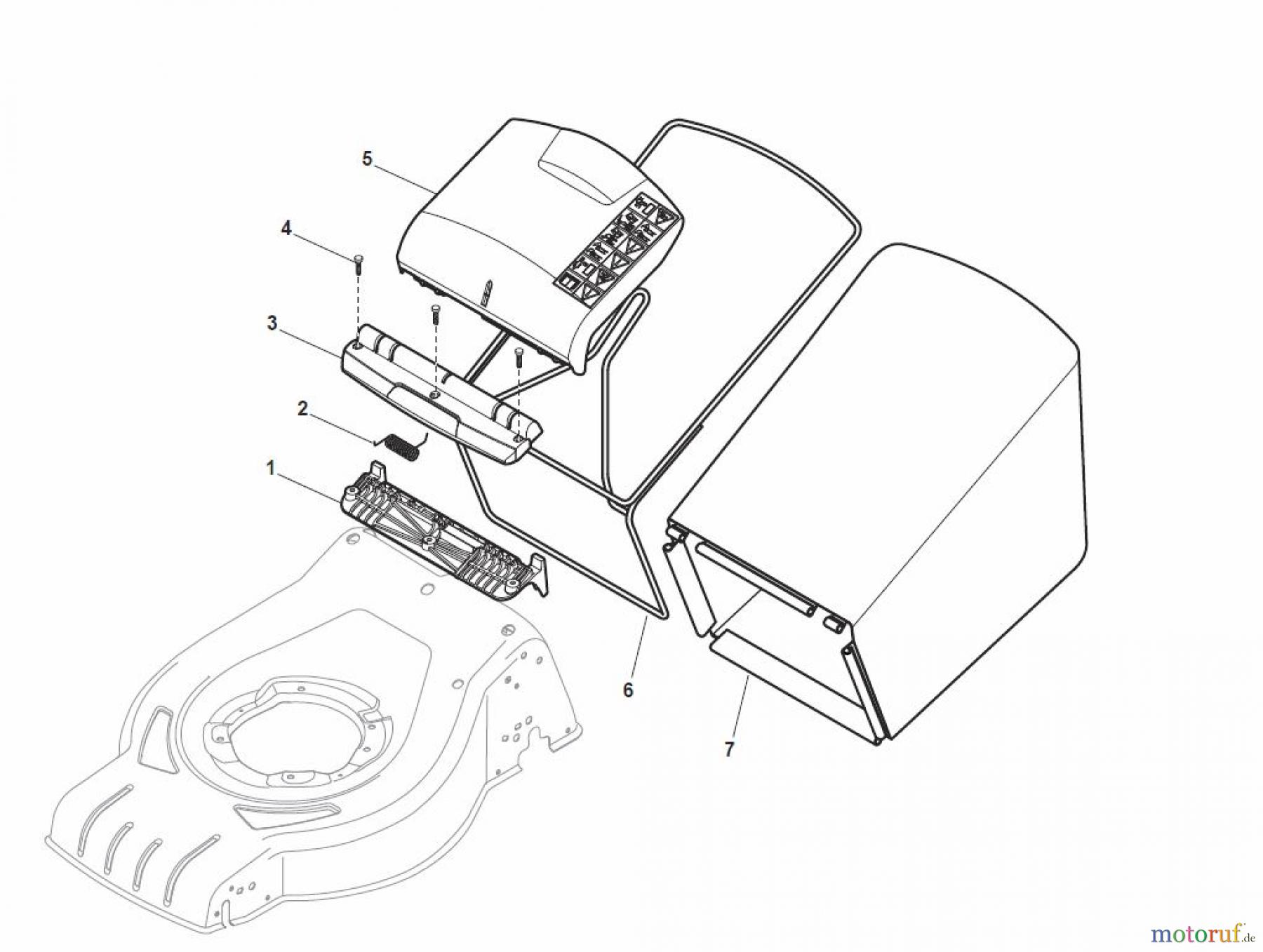 Global Garden Products GGP Rasenmäher Baujahr 2017 Benzin Mit Antrieb 2017 CRL-CSL 484 WS - CRL-CSL 484 WSQ Grass-Catcher