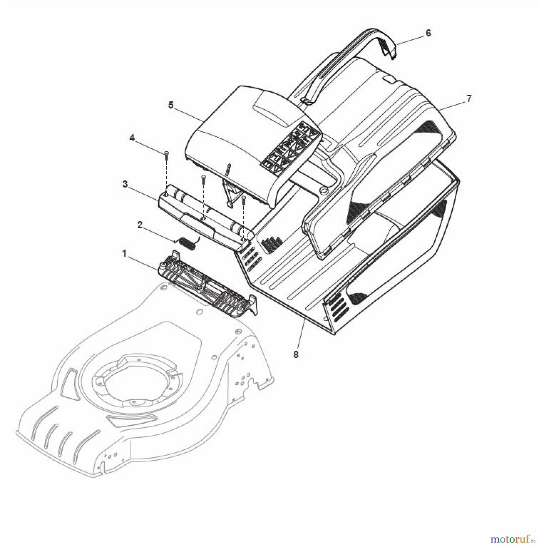 Global Garden Products GGP Rasenmäher Baujahr 2017 Benzin Mit Antrieb 2017 CRL-CSL 484 WS - CRL-CSL 484 WSQ Grass-Catcher
