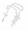 Global Garden Products GGP Baujahr 2017 Benzin Mit Antrieb 2017 CRL-CSL 484 WSE - CRL-CSL 484 WSQE Ersatzteile Handle, Upper Part