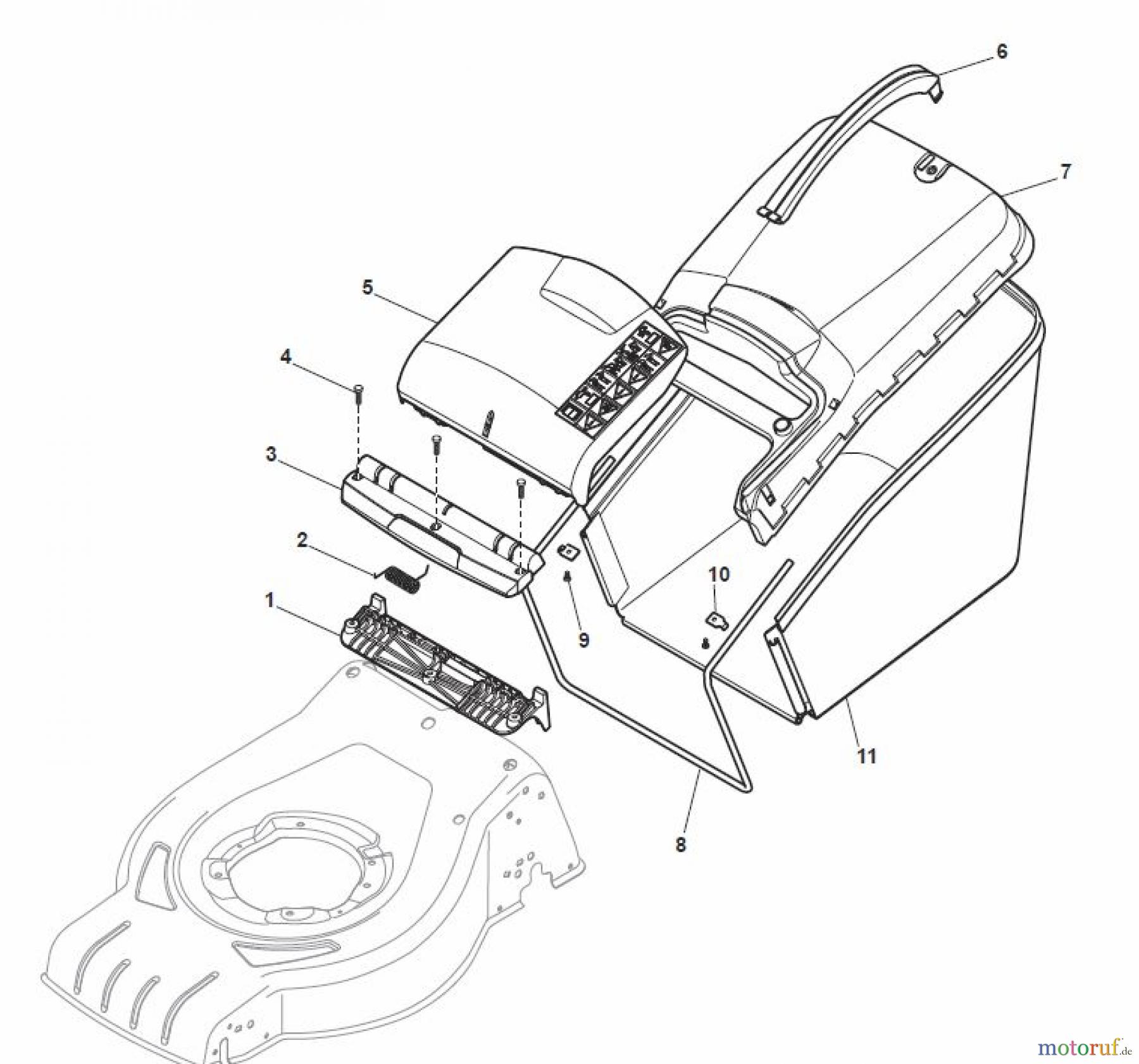 Global Garden Products GGP Rasenmäher Baujahr 2017 Benzin Mit Antrieb 2017 CRL-CSL 484 WSE - CRL-CSL 484 WSQE Grass-Catcher