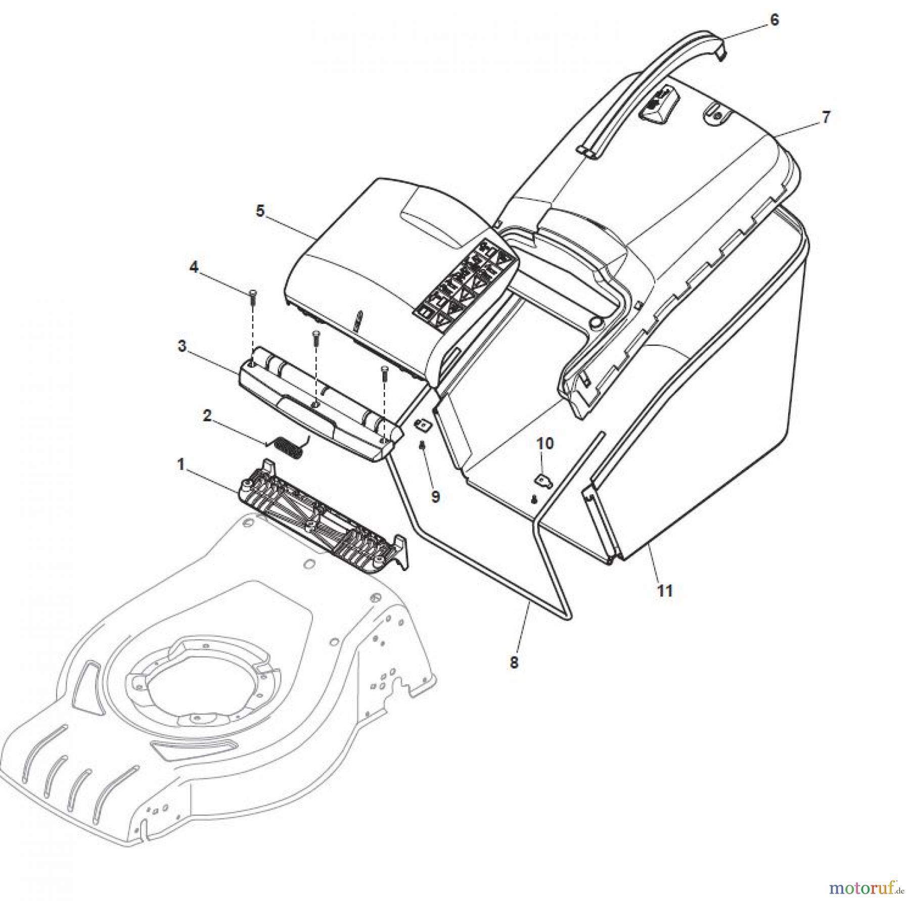 Global Garden Products GGP Rasenmäher Baujahr 2017 Benzin Mit Antrieb 2017 CRL-CSL 484 WSE - CRL-CSL 484 WSQE Grass-Catcher