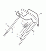 Global Garden Products GGP Baujahr 2017 Benzin Mit Antrieb 2017 ES 414 TR Ersatzteile Handle, Upper Part