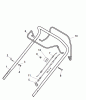 Global Garden Products GGP Baujahr 2017 Benzin Mit Antrieb 2017 ES 414 TR Ersatzteile Handle, Upper Part