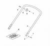 Global Garden Products GGP Baujahr 2017 Benzin Mit Antrieb 2017 ES 534 TR Ersatzteile Handle, Lower Part
