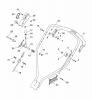 Global Garden Products GGP Baujahr 2017 Benzin Mit Antrieb 2017 MC 534 TR 4S Ersatzteile Handle, Upper Part