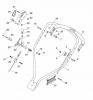 Global Garden Products GGP Baujahr 2017 Benzin Mit Antrieb 2017 MC 534 TR Ersatzteile Handle, Upper Part