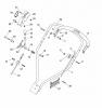 Global Garden Products GGP Baujahr 2017 Benzin Mit Antrieb 2017 MC 534 TR/E 4S Ersatzteile Handle, Upper Part