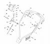 Global Garden Products GGP Baujahr 2017 Benzin Mit Antrieb 2017 MC 534 TR/E Ersatzteile Handle, Upper Part