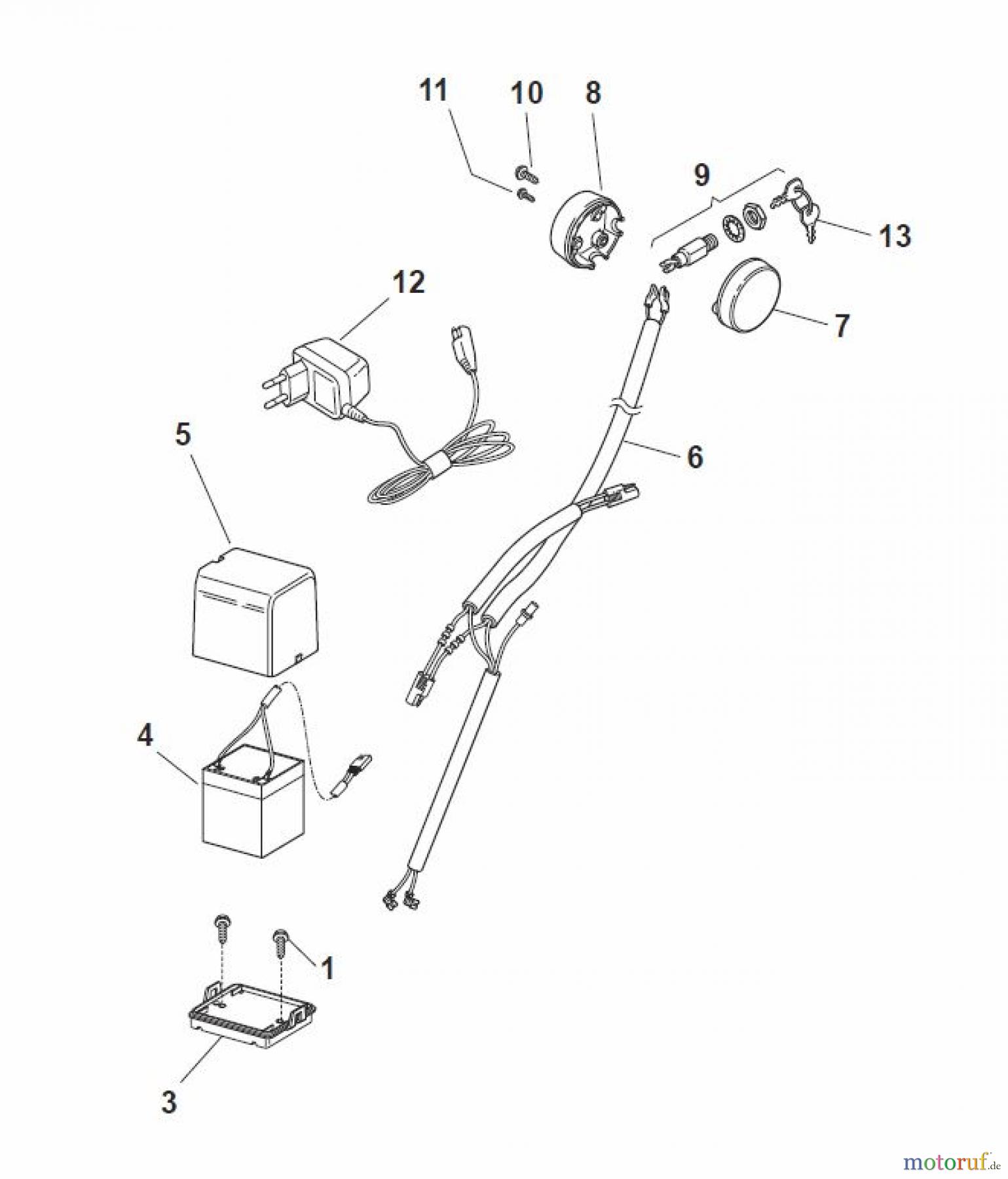  Global Garden Products GGP Rasenmäher Baujahr 2017 Benzin Mit Antrieb 2017 MC 534 TR/E Electric Start Controls