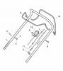 Global Garden Products GGP Baujahr 2017 Benzin Mit Antrieb 2017 MCS 474 TR Ersatzteile Handle, Upper Part