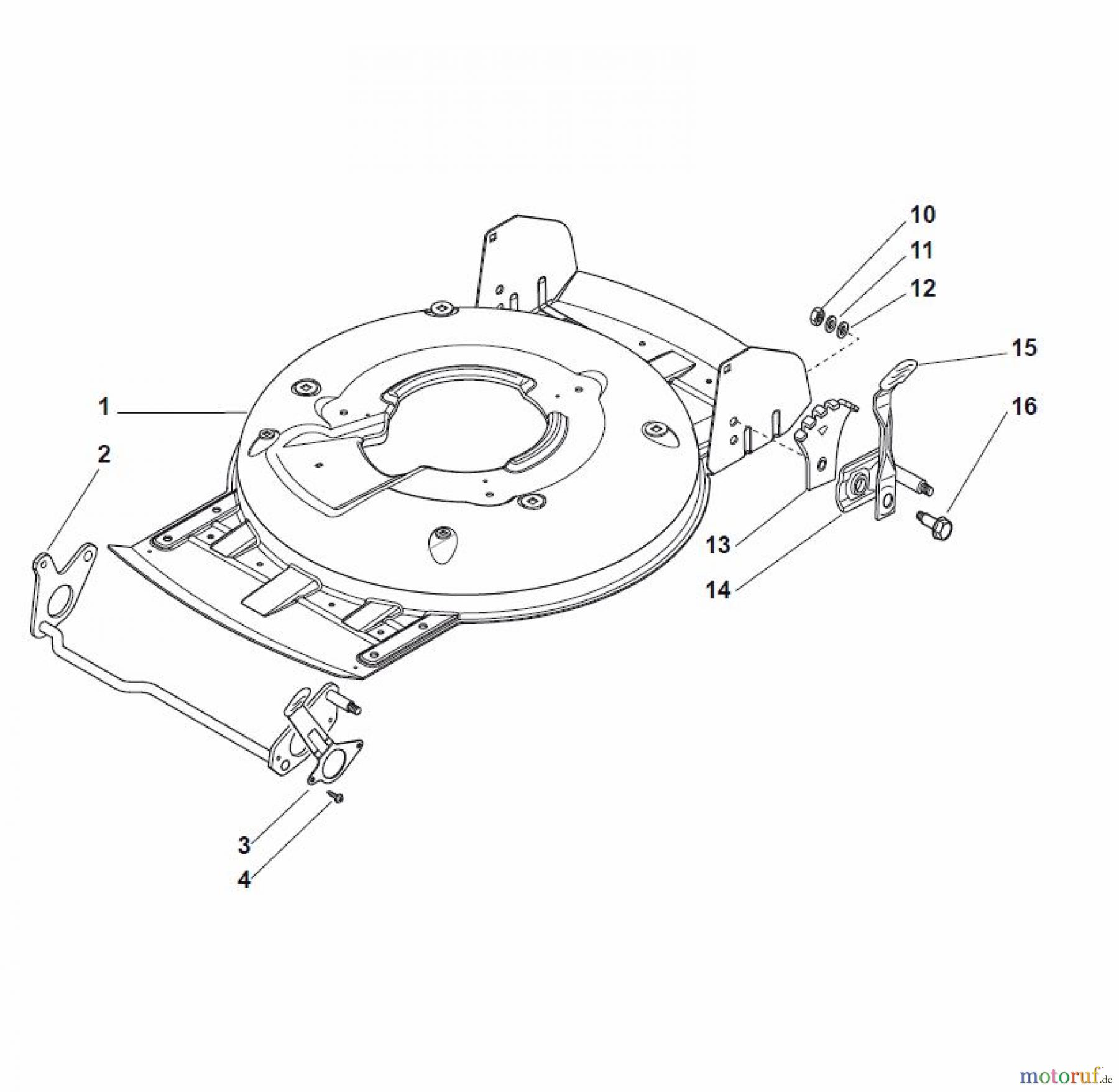 Global Garden Products GGP Rasenmäher Baujahr 2017 Benzin Mit Antrieb 2017 MCS 504 TR 4S Deck And Height Adjusting