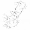 Global Garden Products GGP Baujahr 2017 Benzin Mit Antrieb 2017 MCS 504 TR 4S Ersatzteile Handle, Lower Part