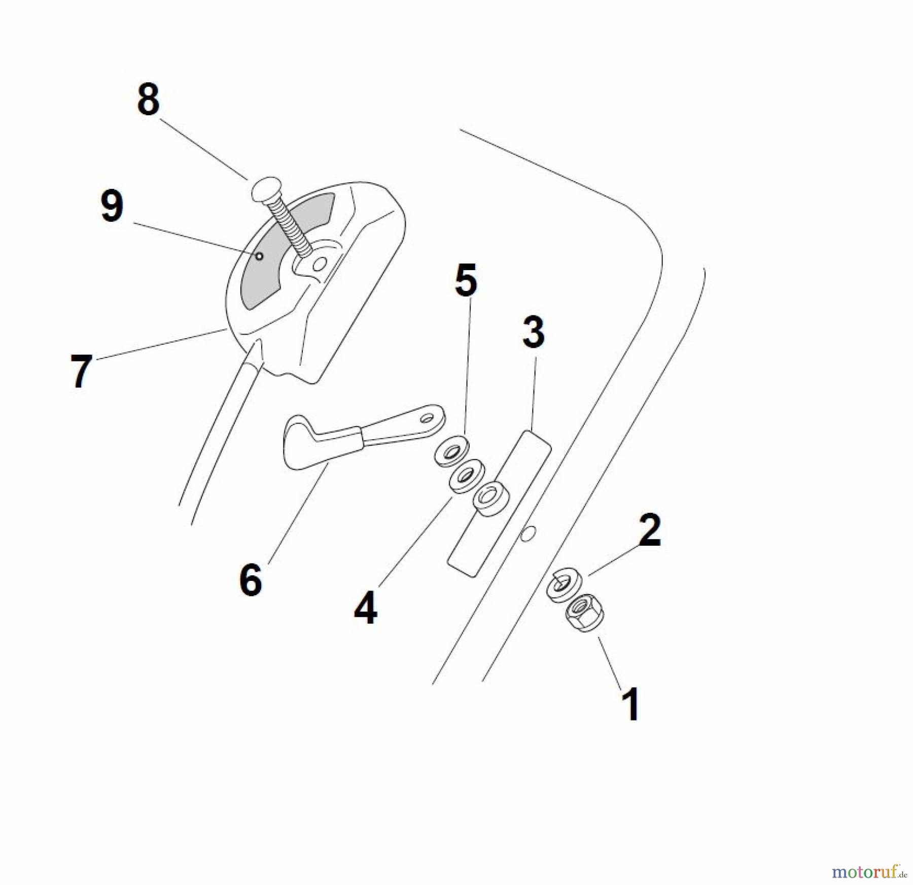 Global Garden Products GGP Rasenmäher Baujahr 2017 Benzin Mit Antrieb 2017 MCS 504 TR 4S Controls