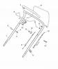 Global Garden Products GGP Baujahr 2017 Benzin Mit Antrieb 2017 MCS 504 TR Ersatzteile Handle, Upper Part