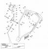 Global Garden Products GGP Baujahr 2017 Benzin Mit Antrieb 2017 MCS 504 TR Ersatzteile Handle, Upper Part