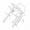 Global Garden Products GGP Baujahr 2017 Benzin Mit Antrieb 2017 MCS 504 TR/E 4S Ersatzteile Handle, Upper Part