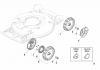 Global Garden Products GGP Baujahr 2017 Benzin Mit Antrieb 2017 MCS 504 TR/E 4S Ersatzteile Wheels and Hub Cap s - STAR