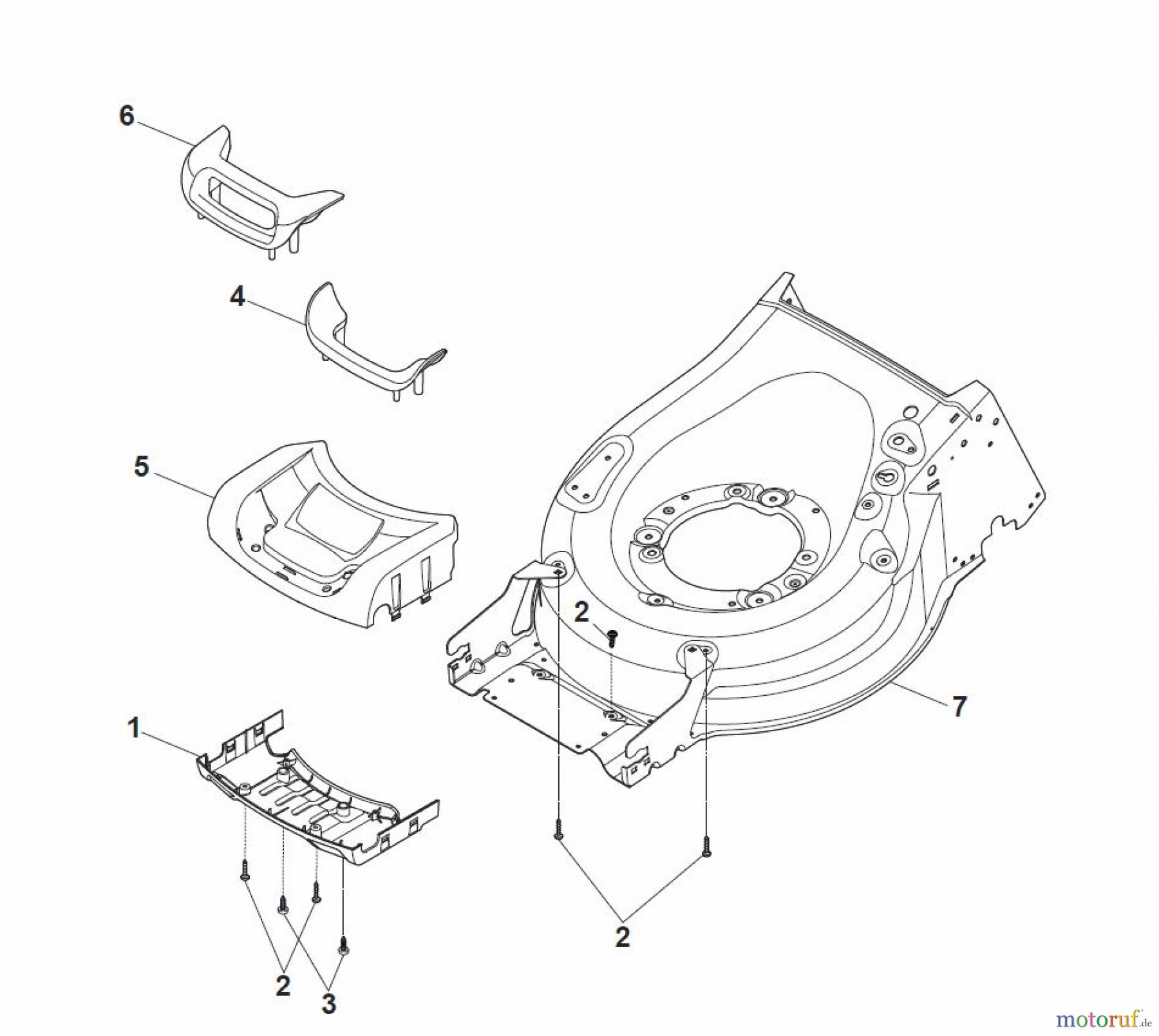  Global Garden Products GGP Rasenmäher Baujahr 2017 Benzin Mit Antrieb 2017 MP1 504 S Mask