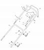 Global Garden Products GGP Baujahr 2017 Benzin Mit Antrieb 2017 MP1 504 SE Ersatzteile Handle, Upper Part