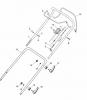 Global Garden Products GGP Baujahr 2017 Benzin Mit Antrieb 2017 MP1 504 SE Ersatzteile Handle, Upper Part