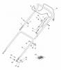 Global Garden Products GGP Baujahr 2017 Benzin Mit Antrieb 2017 MP1 504 SV Ersatzteile Handle, Upper Part