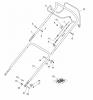 Global Garden Products GGP Baujahr 2017 Benzin Mit Antrieb 2017 MP1 504 SVE Ersatzteile Handle, Upper Part
