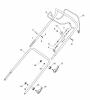 Global Garden Products GGP Baujahr 2017 Benzin Mit Antrieb 2017 MP1 504 SVE Ersatzteile Handle, Upper Part