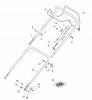 Global Garden Products GGP Baujahr 2017 Benzin Mit Antrieb 2017 MP1 504 SVQ Ersatzteile Handle, Upper Part