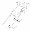 Global Garden Products GGP Baujahr 2017 Benzin Mit Antrieb 2017 MP1 504 SVQ Ersatzteile Handle, Upper Part