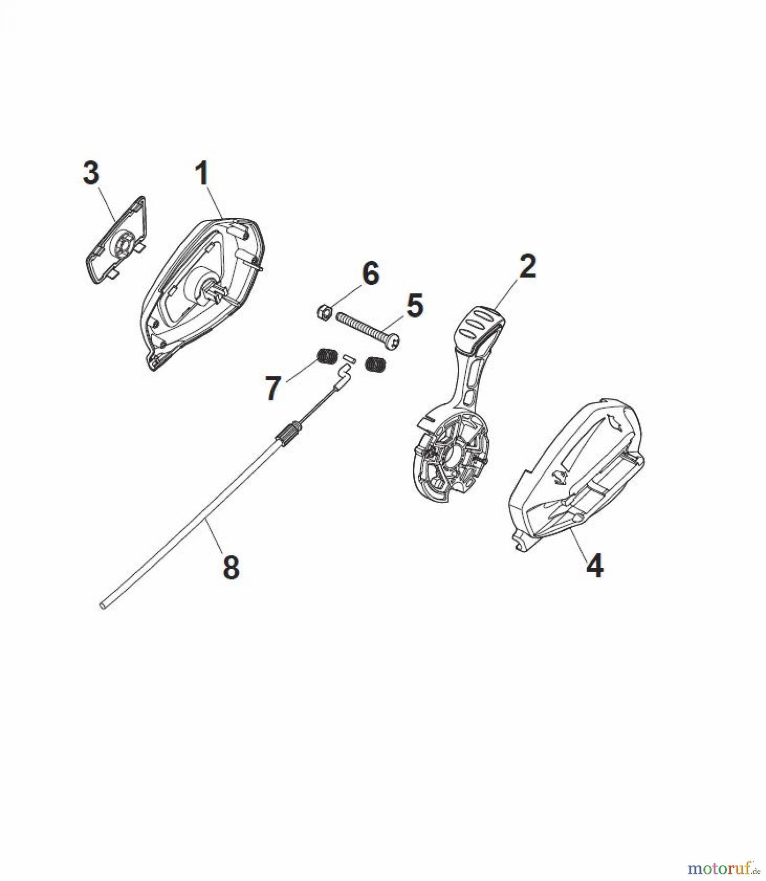 Global Garden Products GGP Rasenmäher Baujahr 2017 Benzin Mit Antrieb 2017 MP1 504 SVQ Controls