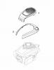 Global Garden Products GGP Baujahr 2017 Benzin Mit Antrieb 2017 MP1 504 SVQ Ersatzteile Honda Engine Cover