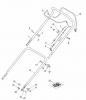 Global Garden Products GGP Baujahr 2017 Benzin Mit Antrieb 2017 MP1 504 SVQE Ersatzteile Handle, Upper Part