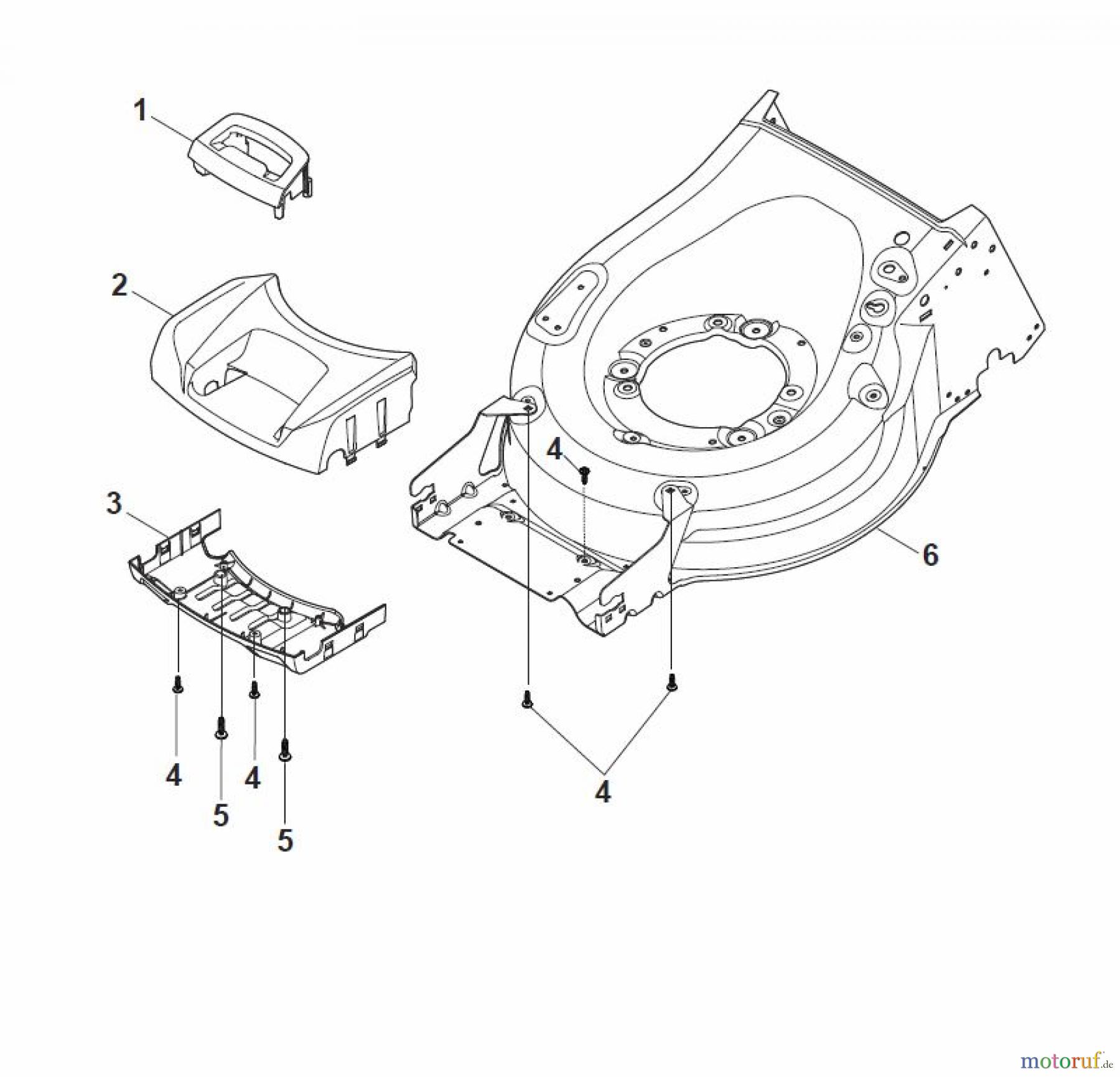  Global Garden Products GGP Rasenmäher Baujahr 2017 Benzin Mit Antrieb 2017 MP1 504 WS Mask