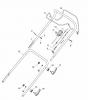 Global Garden Products GGP Baujahr 2017 Benzin Mit Antrieb 2017 MP1 504 WS Ersatzteile Handle, Upper Part