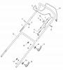 Global Garden Products GGP Baujahr 2017 Benzin Mit Antrieb 2017 MP1 504 WS Ersatzteile Handle, Upper Part