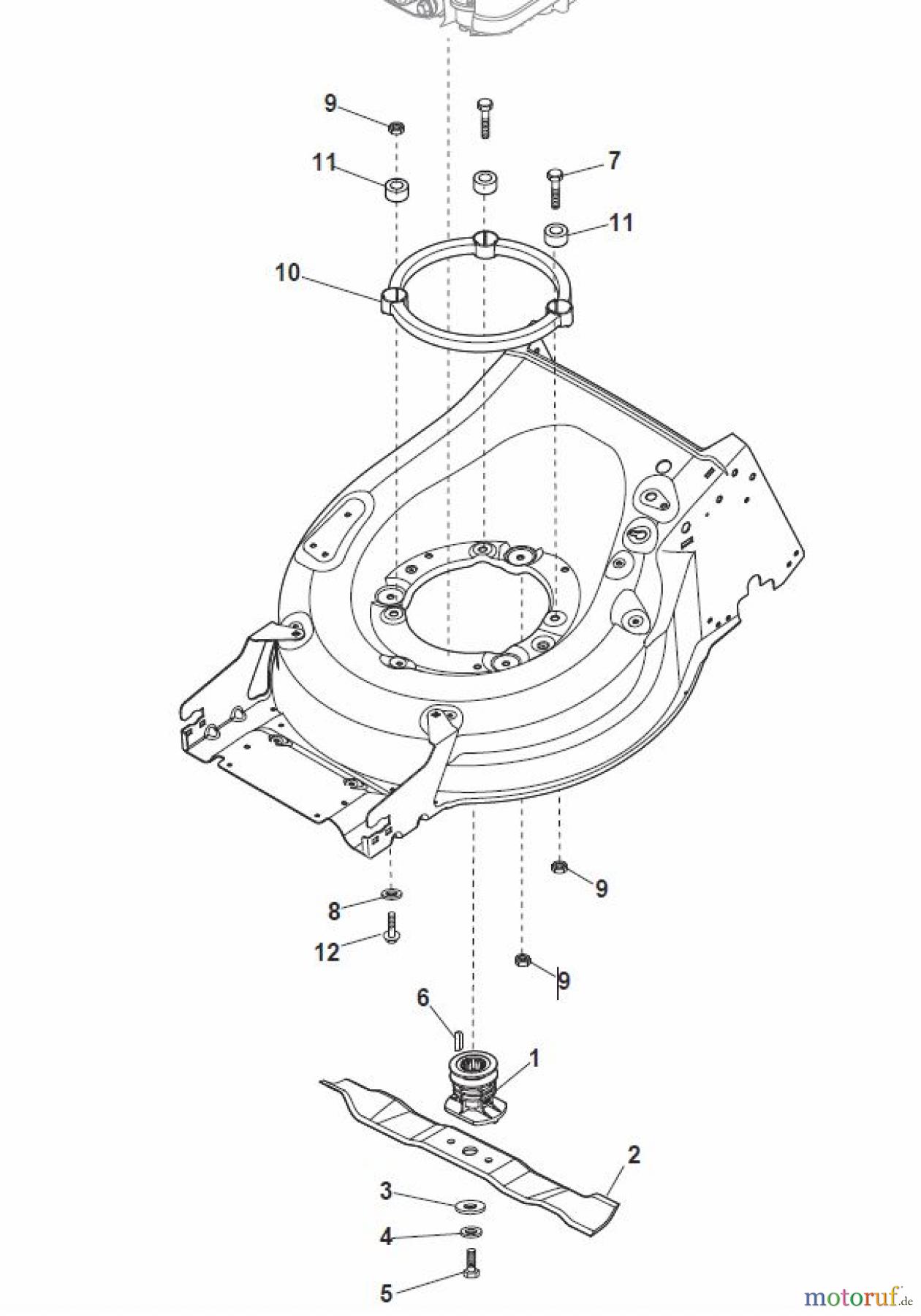 Global Garden Products GGP Rasenmäher Baujahr 2017 Benzin Mit Antrieb 2017 MP1 504 WS Blade for B&S 850E-750EX-675E-675EX ES